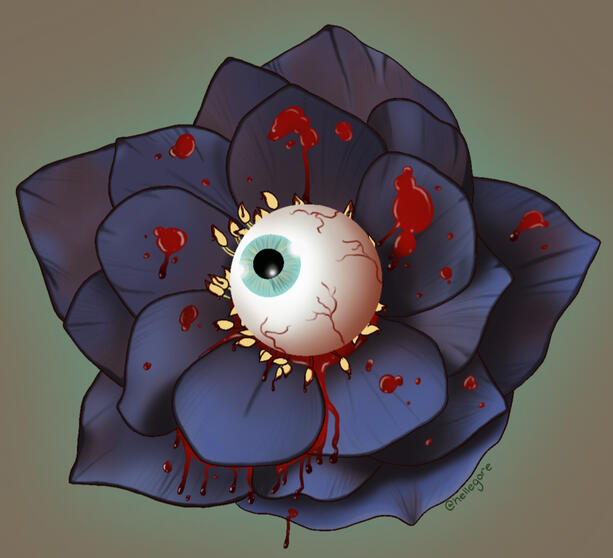 hellegore logo illustration